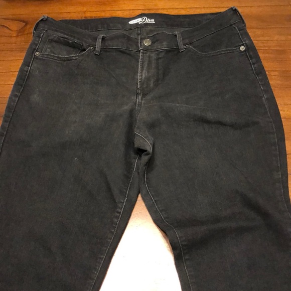 Old Navy Black Jeans 12 Long - Picture 7 of 12